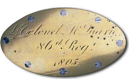 engraved nameplate