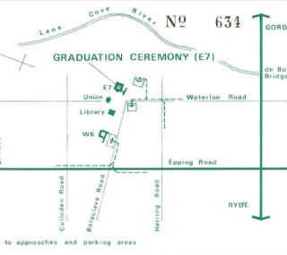 First Grad ticket map