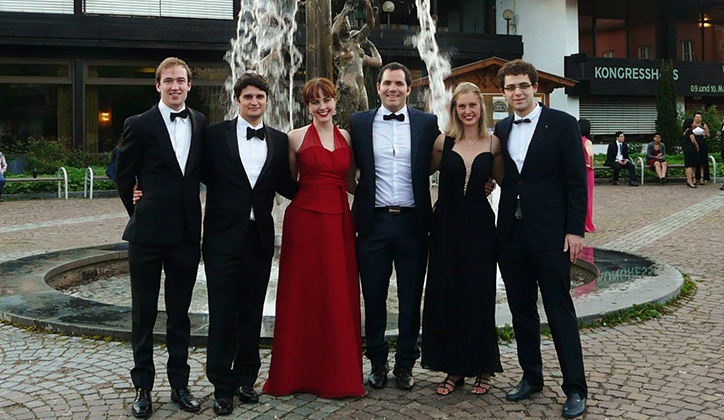  Some of Macquarie's delegates attending the Forum's Opening Gala Ball