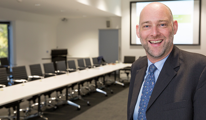  Chair of Academic Senate, Professor Dominic Verity. Photo: Chris Stacey