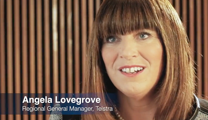 Telstra Regional General Manager and WMWC keynote speaker Angela Lovegrove.