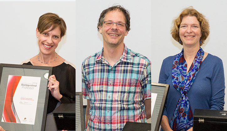  Professor Anne Castles, Professor Ian Paulsen and Professor Katherine Demuth.