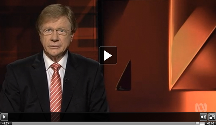 Watch Adjunct Professor Clive Williams on the ABC.