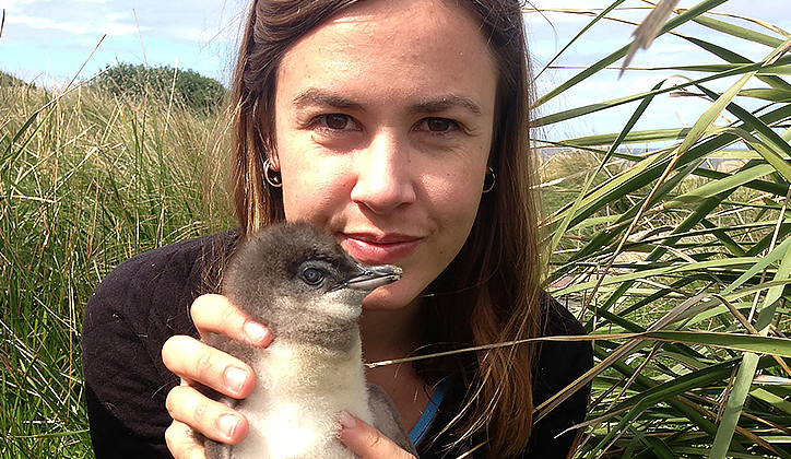  PhD candidate Gemma Carroll from the Department of Biological Sciences.