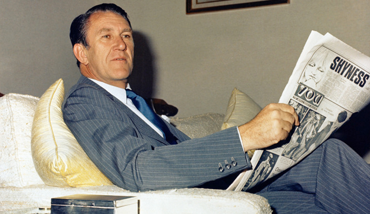  Malcolm Fraser appeared more comfortable in the media gaze out of politics than in it. AAP/NAA.