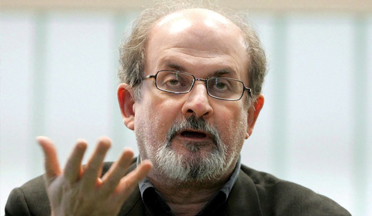  Salman Rushdie claims not to have realised his GoodReads ratings were public. EPA/Helmut Fohringer.