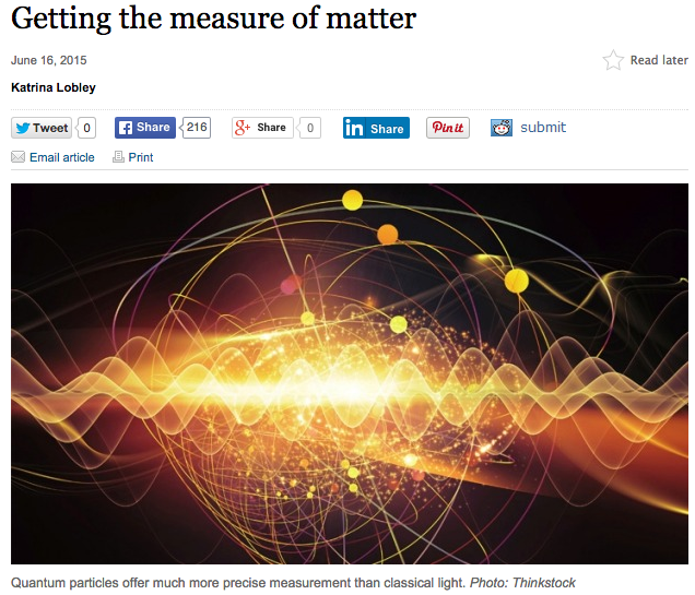 Getting the measure of matter
