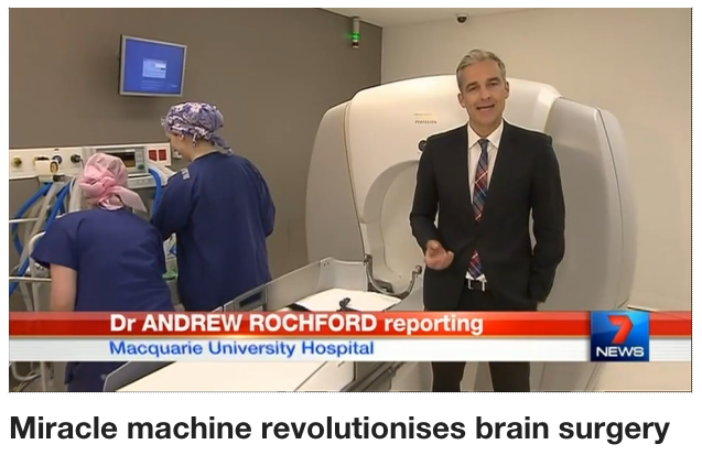 Miracle machine revolutionises brain surgery