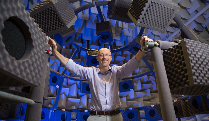  Professor David McAlpine, Director of Hearing Research at Macquarie University’s Australian Hearing Hub. Photo: Chris Stacey.